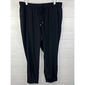 Express Casual Pull On Joggers Womens Size XL Black Casual Pants